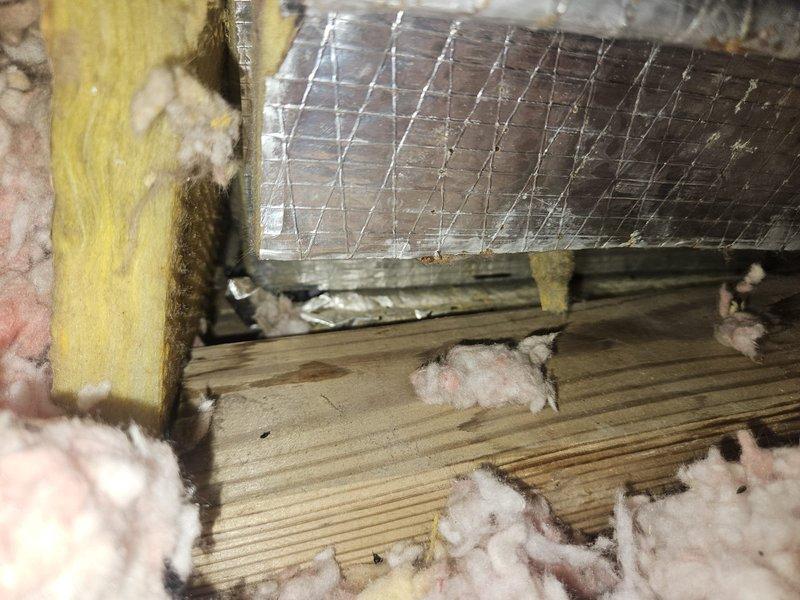 Responded to emergency water leak call on newly installed attic air conditioning unit. Upon arrival, found unit shut off due to active ceiling water intrusion and no cooling operation. Inspected attic installation and identified source of water leak in condensate drainage system. Corrected improper drain line installation, verified proper pitch and flow, and tested system operation. Cleared condensate blockage, confirmed no further leakage, and restored cooling function to unit.