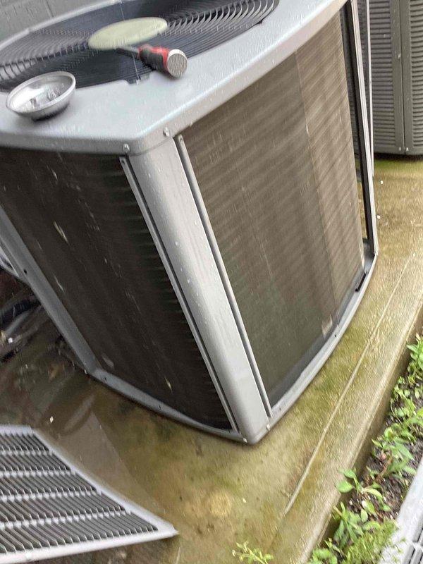 Completed spring/summer preventive maintenance on two Armstrong commercial air conditioning condenser units. Performed comprehensive system inspection including cleaning condenser coils, checking refrigerant pressures, verifying electrical connections, testing capacitors, and confirming proper fan motor operation on both units. All equipment found operating within manufacturer specifications with no immediate repairs required.