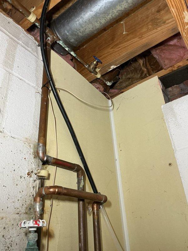 Replaced two exterior hose bibs with new frost-free sillcocks, installed a new shower valve assembly with proper backing and connections, and replaced a worn Delta faucet cartridge to restore proper water flow and temperature control. All copper supply lines were properly soldered, tested for leaks, and secured according to code requirements.
