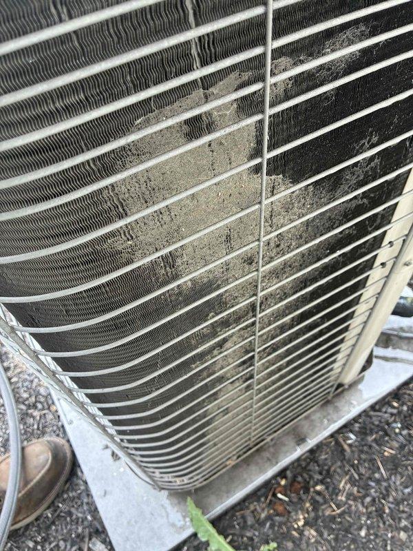 Replaced failed condenser fan motor and fan blade on commercial air conditioning unit. Upon arrival, removed protective grille to access condenser assembly and disconnected power supply. Extracted damaged motor and blade from mounting bracket, installed new replacement motor with proper electrical connections, and secured new fan blade to motor shaft. Restored power, tested unit operation to verify proper fan rotation and airflow, and confirmed system returned to normal cooling function. Reinstalled protective grille and cleared work area.