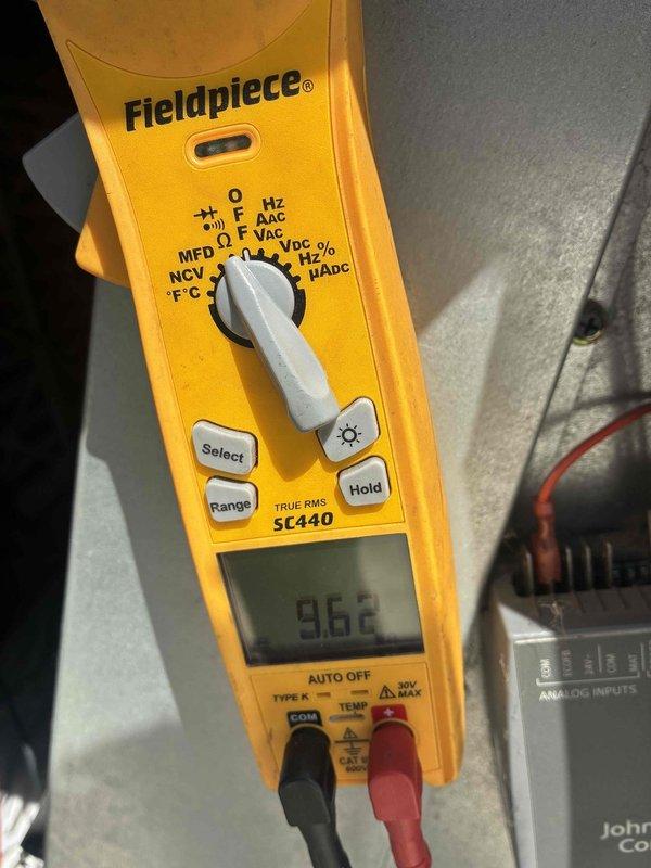 Responded to commercial HVAC maintenance contract call for rooftop unit experiencing condenser fan failure. Upon arrival, performed diagnostic assessment and confirmed condenser fan motor was inoperative. Using digital multimeter, verified electrical readings and determined motor had failed and required replacement. Removed defective condenser fan motor, fan blade assembly, and run capacitor from outdoor condensing unit. Installed new OEM-equivalent condenser fan motor with proper voltage and amperage specifications. Mounted new fan blade with correct pitch and secured with appropriate hardware. Replaced run capacitor to ensure optimal motor performance and longevity. Verified all electrical connections were properly terminated and secured. Energized unit and confirmed condenser fan motor operated within manufacturer specifications at 96.2 volts. System tested and left in normal operating condition.