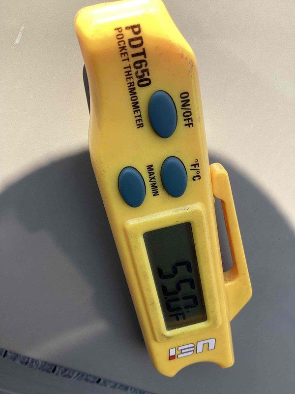 Responded to no cooling complaint in patient room on 3rd floor with thermostat set at 67°F but reading 71°F. Inspected HVAC unit, verified temperature readings with digital thermometer, and examined internal components including blower assembly, wiring connections, and control board. System was found to have operational issues that were addressed, restoring proper cooling function to the space.