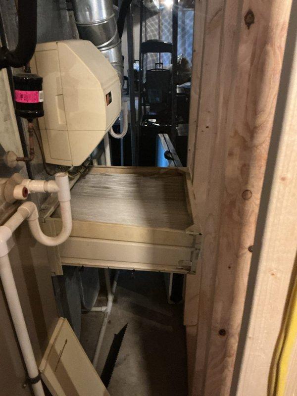 Completed comprehensive spring maintenance on residential HVAC system including Ultra 80 furnace and associated cooling equipment. Performed full system inspection of mechanical components, ductwork, and auxiliary equipment including humidifier and water treatment devices. All units tested and verified operational for upcoming cooling season.