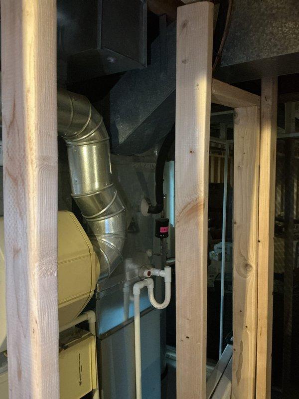 Responded to no cooling complaint on residential HVAC system. Upon arrival, inspected unit and PCB components in basement mechanical area. Diagnosed issue with printed circuit board causing system failure. Replaced defective PCB, verified proper electrical connections, and tested system operation. Unit restored to full cooling capacity with all safety controls functioning properly.