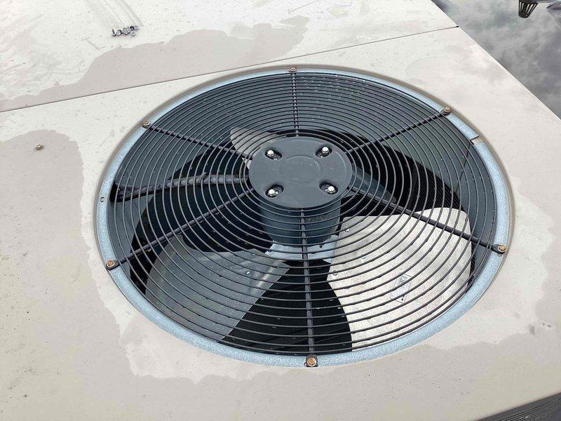 Responded to commercial callback for inoperative condenser fan. Replaced failed condenser fan motor on rooftop HVAC unit and restored system to normal operation. Unit tested and confirmed proper airflow and cooling function upon completion.