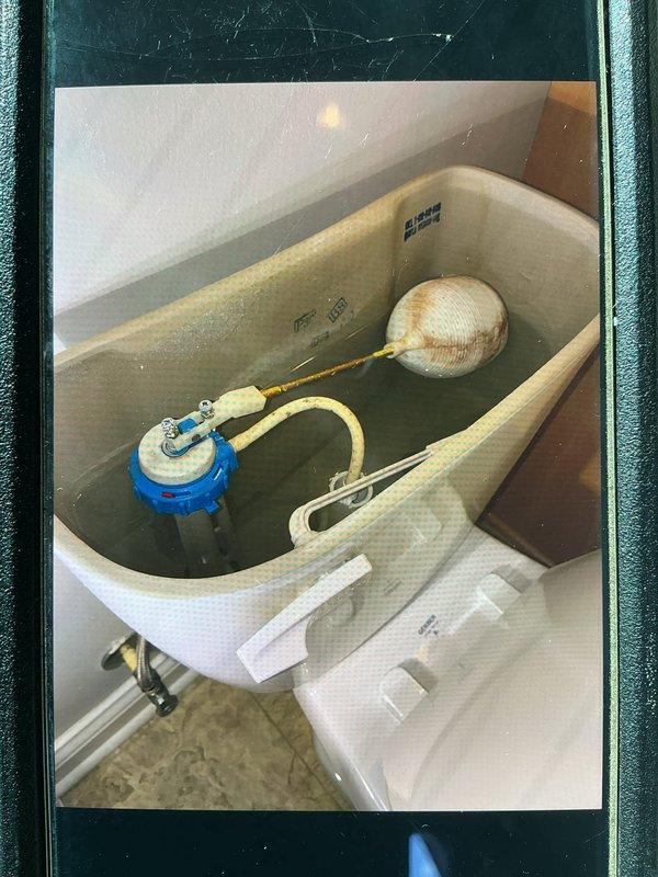 Responded to a continuously running toilet. Upon inspection, found faulty flapper valve and fill valve assembly causing water to flow constantly into the overflow tube. Replaced worn flapper and adjusted float mechanism to restore proper shut-off function, eliminating the running water issue.