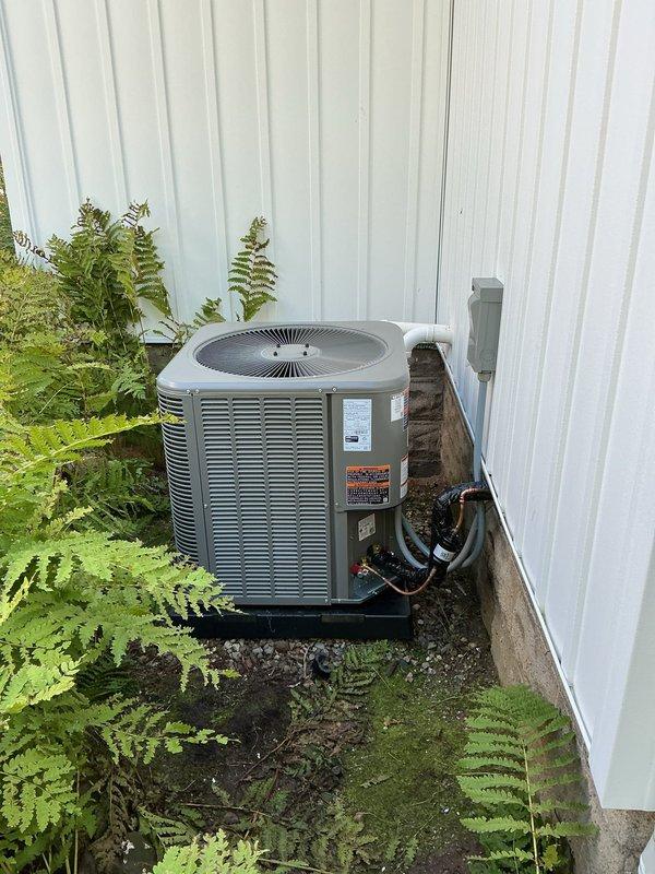 Completed warranty replacement of outdoor condensing unit. Removed and properly disposed of failed outdoor unit, installed new condenser on existing pad, and reconnected refrigerant lines and electrical connections. Performed startup procedures and verified system operation using digital manifold gauges. Confirmed proper refrigerant pressures with suction pressure at 80.6 PSI, superheat at 13.4°F, and subcooling at 9.6°F. System operating within manufacturer specifications with appropriate temperature splits across the evaporator coil.