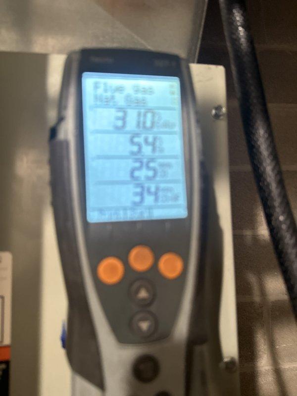 Completed preventive maintenance tune-up on 2-year-old furnace system within the requested 12-2 PM timeframe. Installed new pleated air filter and performed comprehensive system diagnostics using digital measurement equipment to verify proper temperature differentials and operational parameters, with all readings confirming the unit is functioning within manufacturer specifications.