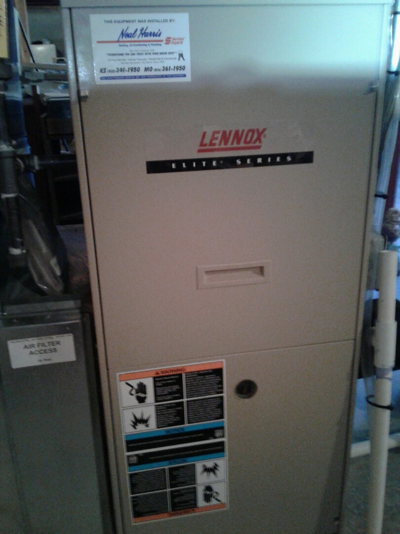 Perform maintenance on Lennox furnace 