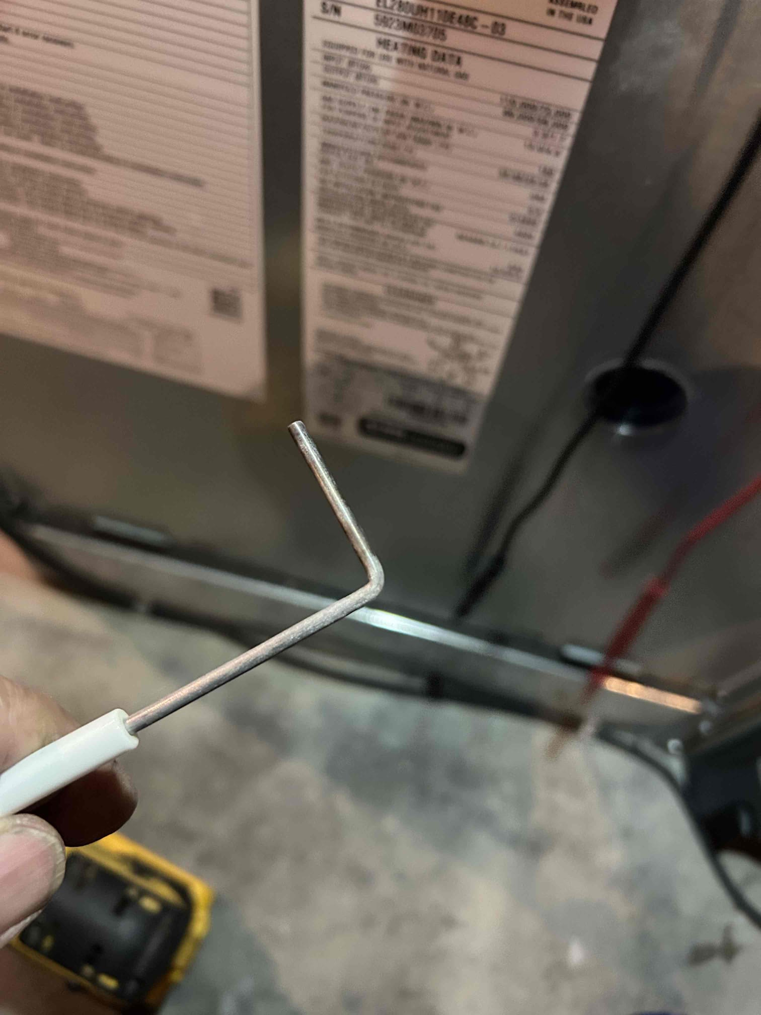 Performed central air conditioning and furnace inspection/maintenance.
Washed the EAC. Tested the humidifier functionality, replaced the water panel.
System works properly at this time.
Customer paid with check 148