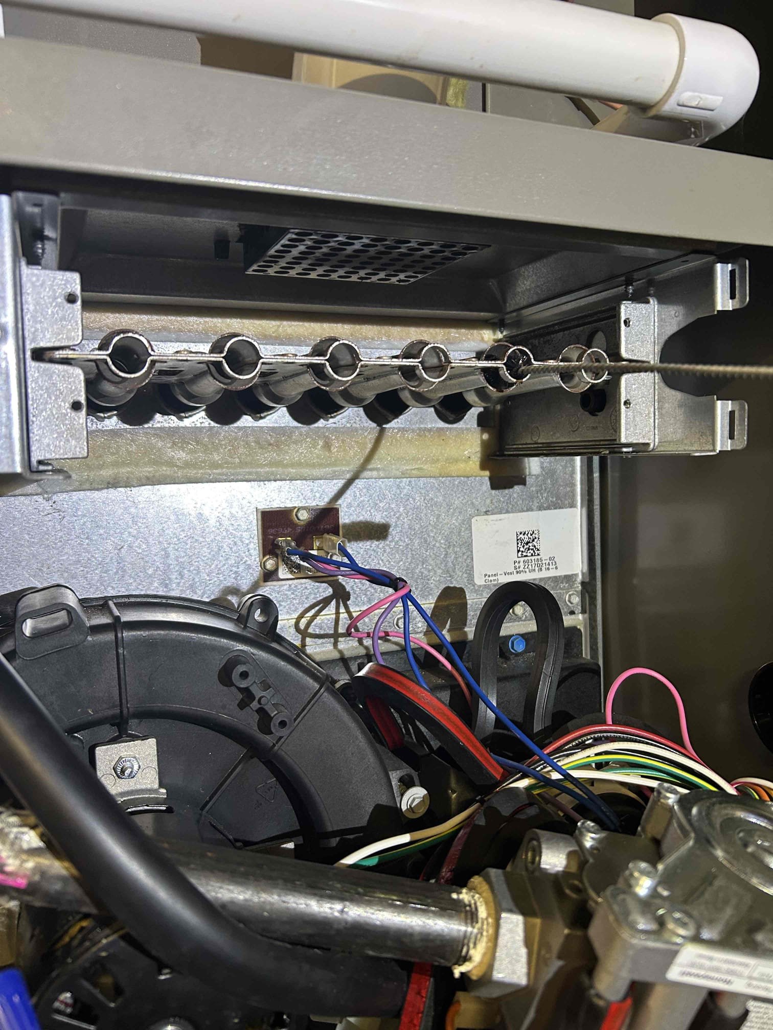 Performed Lennox condensing gas furnace and Lennox mini split inspection/maintenance.
Removed and cleaned the burners and the flame sensor. Tested the igniter gas pressure and the combustion. Flushed the trap.
Replaced the air filter, customer supplied. Tested the humidifier functionality, the water panel is good.
Washed the mini split air filter and tested the unit.
Systems work properly at this time.