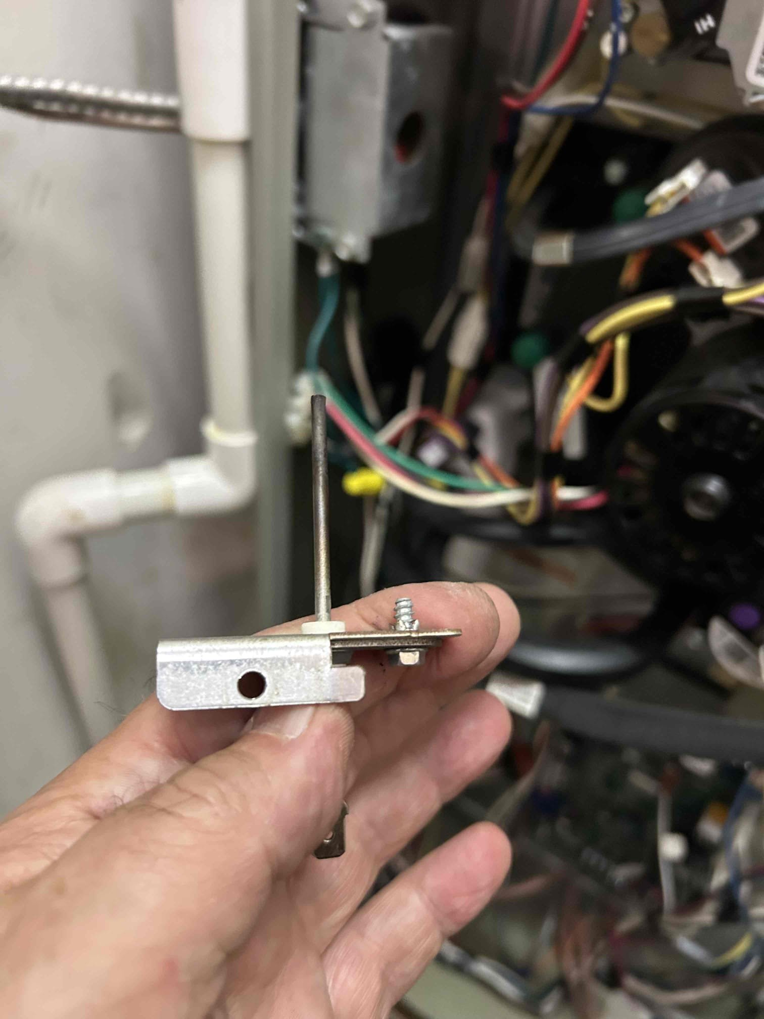 Performed # 2 Trane gas condensing furnaces inspection/maintenance.
Serviced the steam humidifier, replaced the canister and electrodes. 
Serviced the ERV, cleaned the filters and tested.
All systems work properly at this time. Customer paid to renew the service agreement.