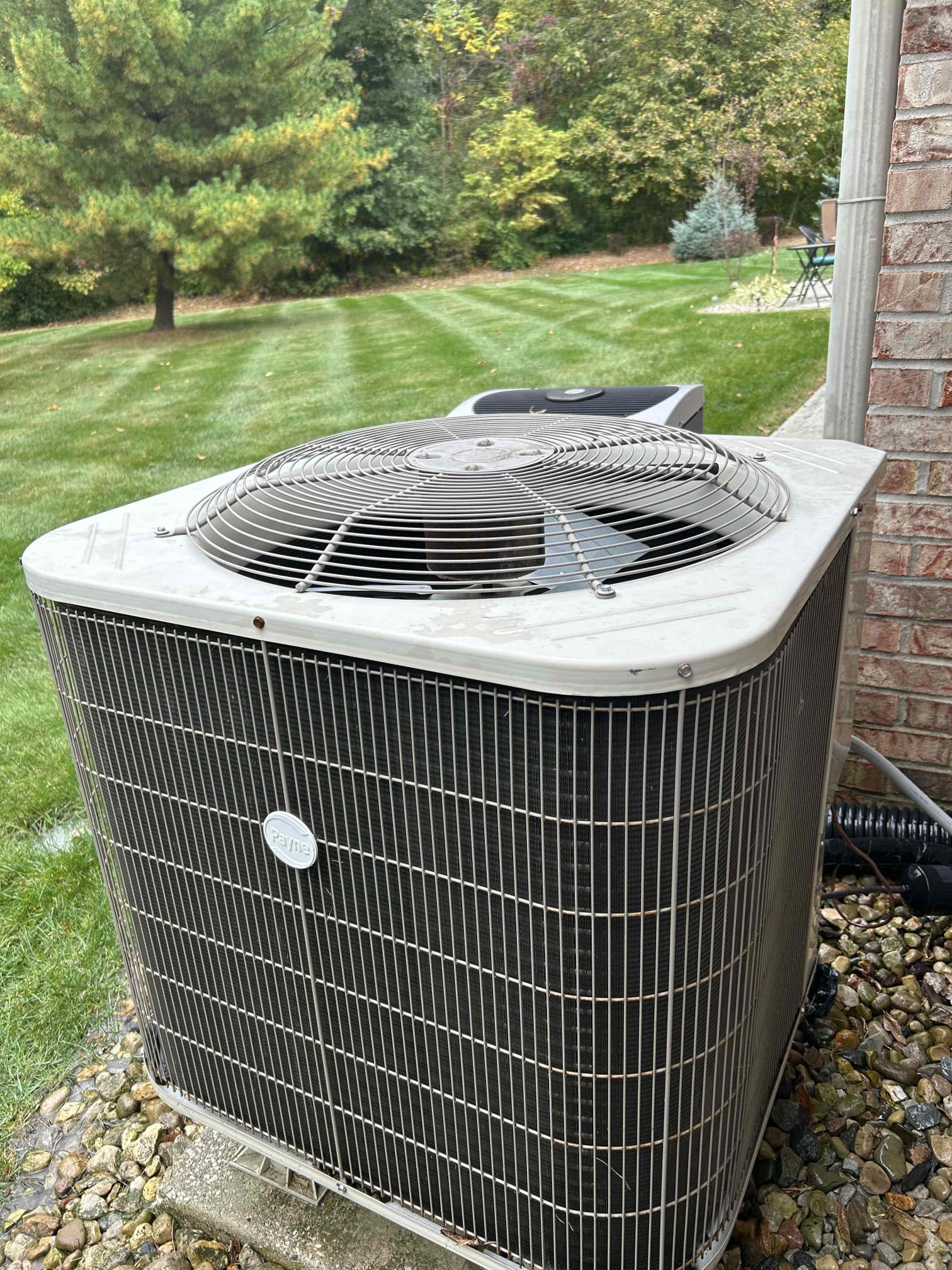 Performed Heat pump/air handler inspection/maintenance.
Tested the humidifier functionality, the water panel is good.
Installed the compressor hard start kit.
System works properly at this time.