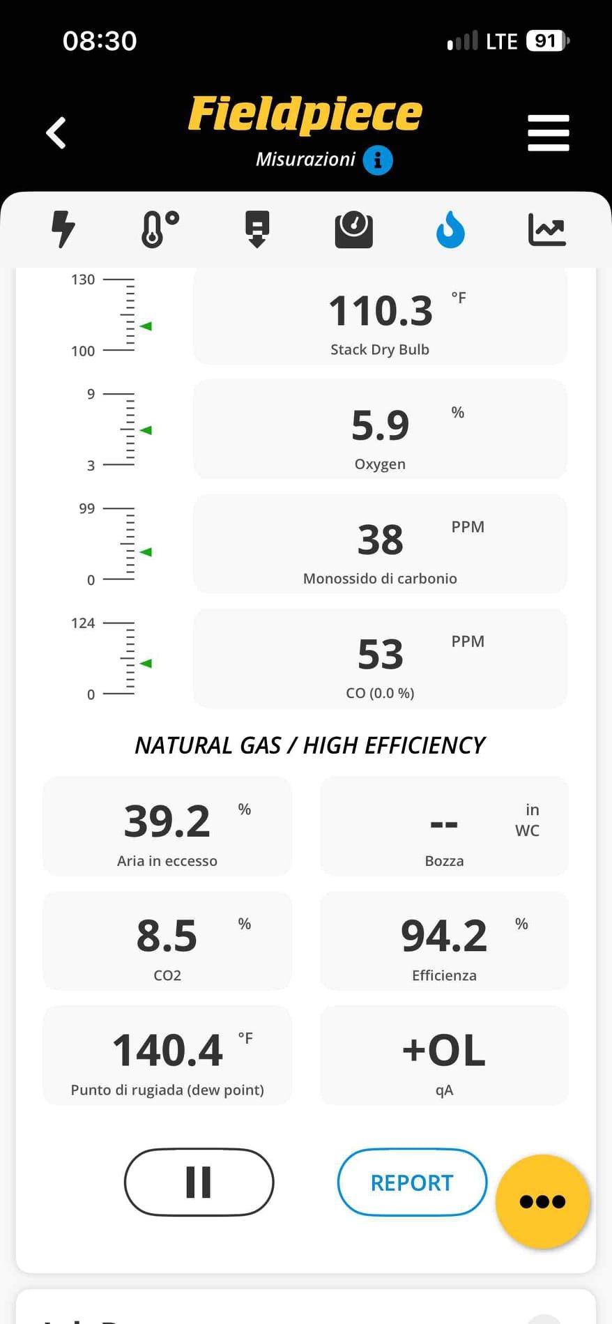 Performed Lennox condensing gas furnace tune-up.
The air filter is still good.
Performed flue analysis.
System works properly at this time.
