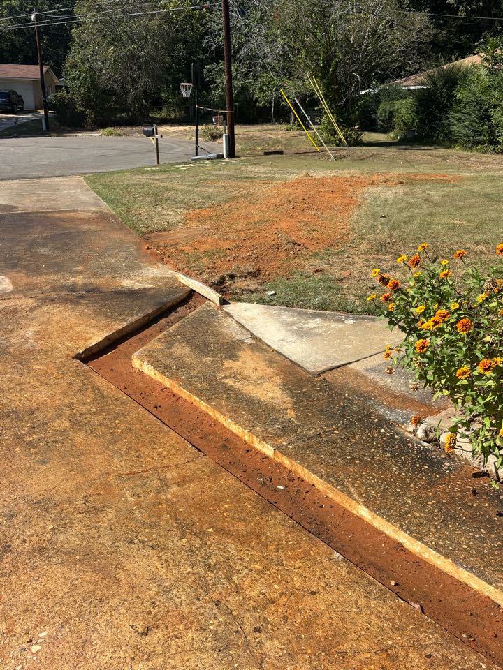 Prattville, AL - Another kitchen sink and washer drain replacement.  Now it’s time to pour concrete. No more fear of flooding house when washing clothes!