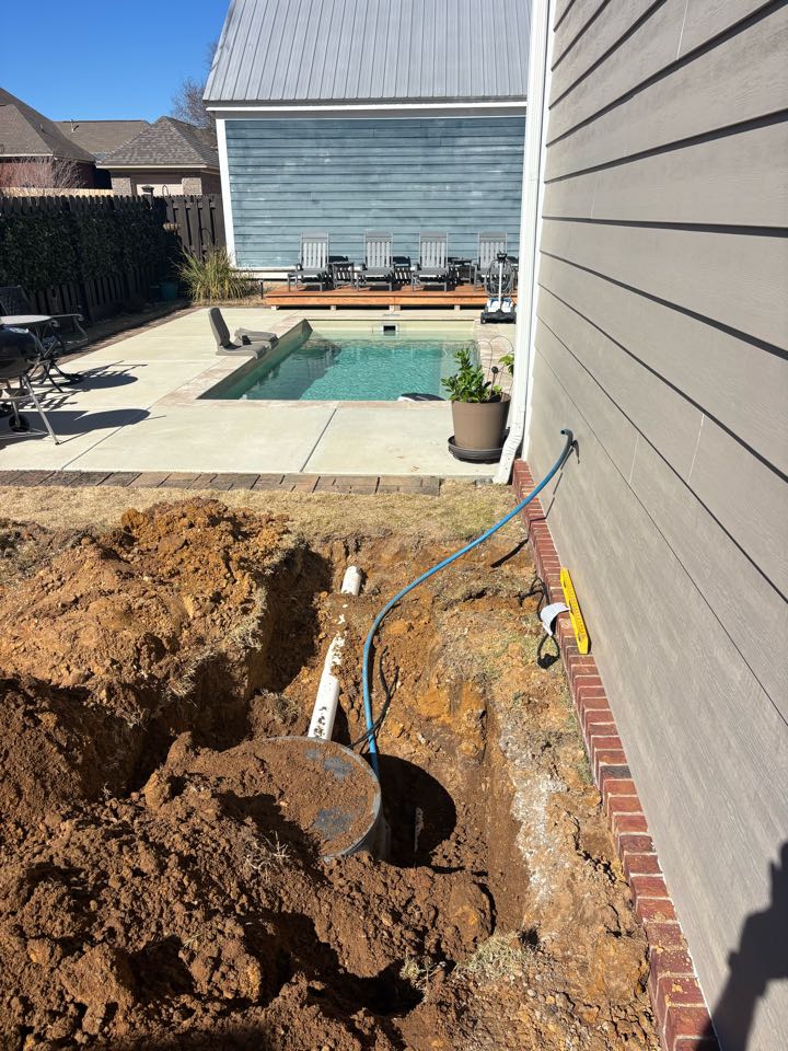 Summer is coming! We can add that bathroom by the pool you have been wanting. Now is the time!