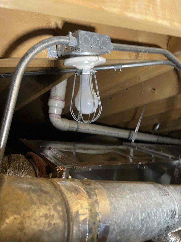 Completed full HVAC system replacement including dual furnace units, condensers, evaporator coils, and thermostat. Installation included proper electrical connections in the utility space and exterior component mounting against the brick wall structure. All systems were tested and verified operational with appropriate insulation and weatherproofing applied to exposed components.