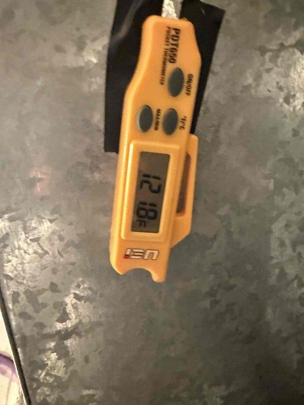 Responded to customer complaint of loud furnace noise and vent concern. Diagnostic testing revealed indoor temperature at 21.8°F and gas pressure readings of 0.02 WC on both inlet and outlet. Adjusted gas pressure to manufacturer specifications and cleaned internal components to eliminate noise. Secured loose vent connection as requested.
