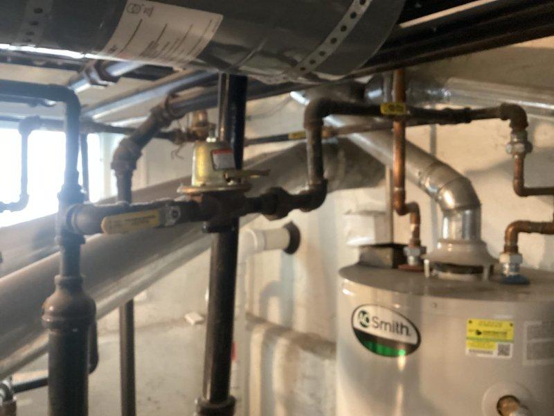Performed routine maintenance on two boilers per agreement. Inspected and verified proper operation of Smith water heater system and Amtrol Extrol expansion vessel. All components, including copper piping, valves, and connections, were examined and found to be in normal working condition with no signs of leakage or deterioration.