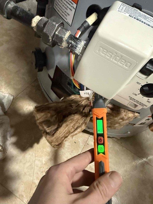 Completed replacement of gas valve on water heater under parts warranty, verified proper operation using diagnostic tool. Additionally performed drain refill repair to restore system functionality. All connections inspected and system tested to confirm successful repair.