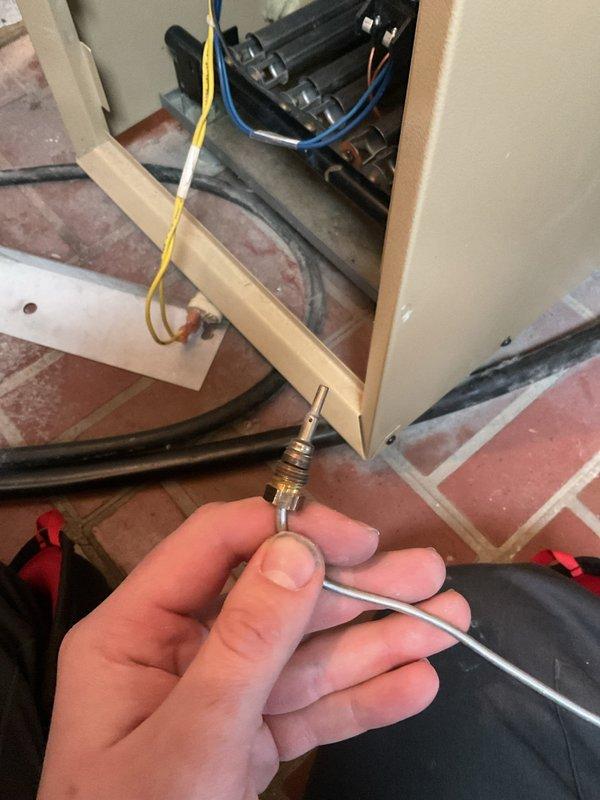 Returned to property to replace failed pilot assembly on water heater as scheduled. Removed old assembly with corroded fittings and installed new pilot assembly with proper connections to ensure reliable ignition. Tested system operation with diagnostic probe to verify proper flame sensing and confirmed water heater is now functioning correctly.