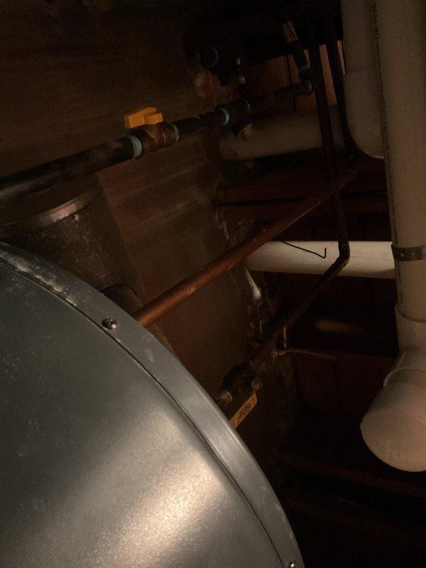 Responded to call for no hot water issue with tanked water heater system. Upon inspection of the basement utility area, diagnosed faulty heating element and replaced it. System was tested after repair and is now functioning properly with appropriate hot water output.
