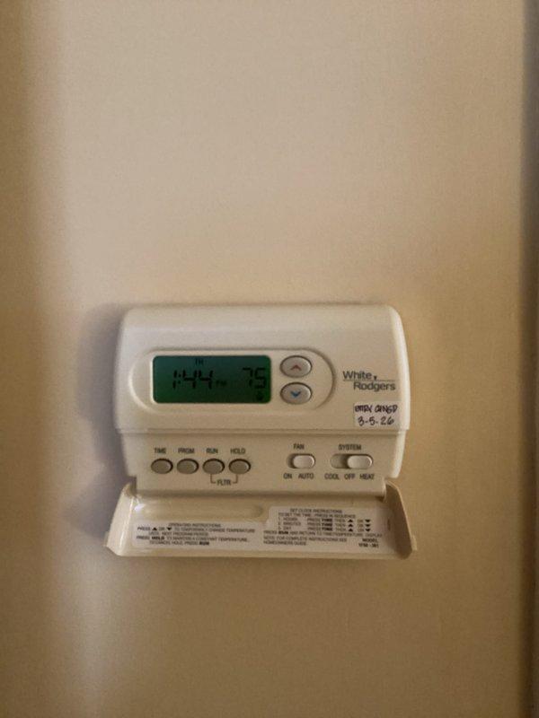 Responded to no-heat service call for 15-year-old furnace that was not turning on. Performed diagnostic inspection of system, including thermostat and control board wiring connections. Identified and resolved electrical issue, restoring proper furnace operation and confirming system functionality before completing service.