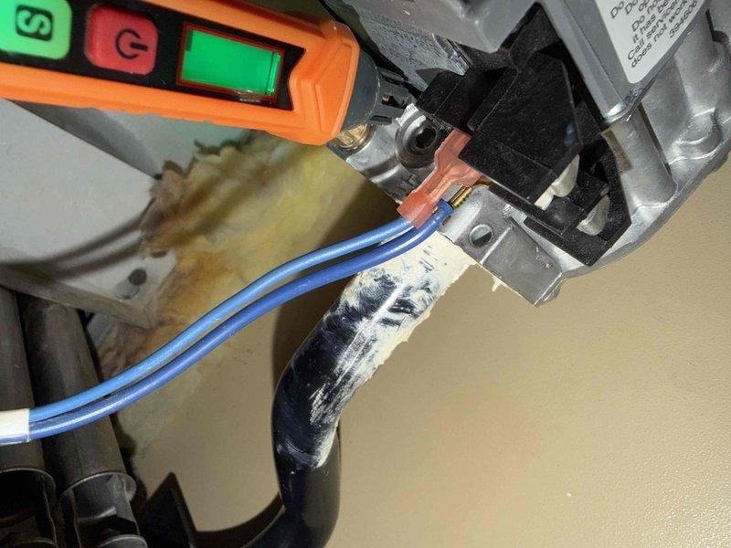 Responded to service call back for gas shut-off issue following recent valve replacement. Performed diagnostic testing on control components using digital multimeter and inspected gas line connections. Verified proper operation of furnace system after restoring gas supply, confirming all electrical connections were secure and functioning correctly.
