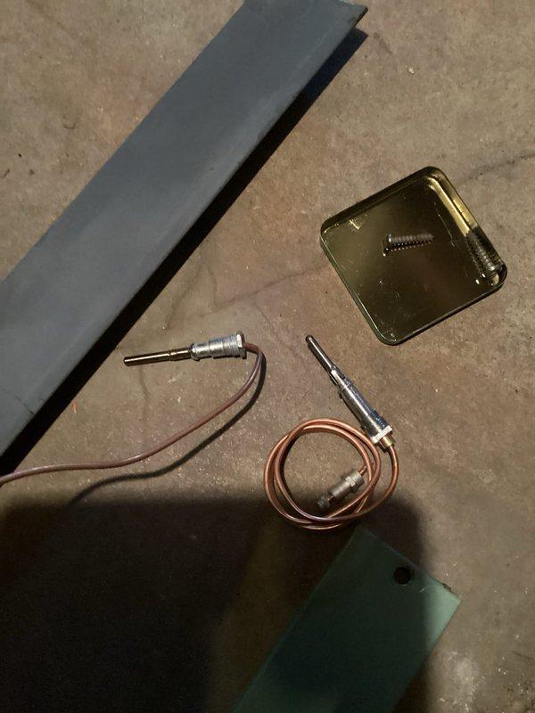 Returned to install thermocouple on gas valve assembly as part of callback service. Successfully completed installation and verified proper flame operation at all burners, confirming system functionality.
