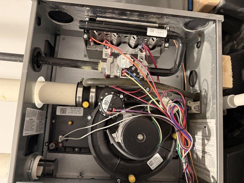 Completed comprehensive maintenance inspection on two air conditioning systems and two furnace units per maintenance agreement. Performed thorough system checks including visual inspection of internal components, electrical connections, blower motor operation, and outdoor condenser units. All systems found to be operating within normal parameters with no immediate service needs identified.