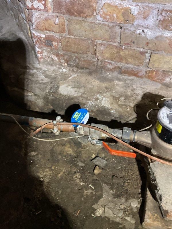 Installed a whole home water filtration system and Moen whole home water shut-off monitoring system in the basement utility area. The installation included integration with existing copper supply lines, proper valve placement with shut-off controls, and connection of the monitoring system components. All plumbing connections were secured with appropriate fittings, and the system was tested to ensure proper operation and leak-free performance.