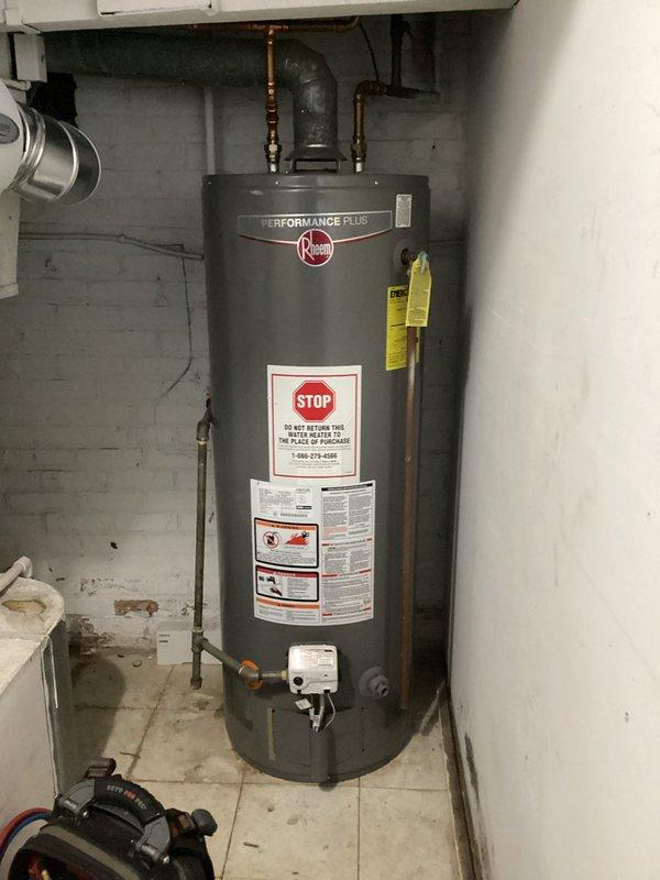 Completed quarterly maintenance agreement service on single condensing unit and water heater inspection. Performed standard maintenance procedures on outdoor condenser including electrical component inspection, capacitor testing, and contactor evaluation. Inspected Rheem Performance Plus water heater, verified proper operation of temperature and pressure relief valve, and checked plumbing connections. Installed 20x25x1 air filter and left additional filter on-site to compensate for missed February quarterly filter change per maintenance agreement schedule.