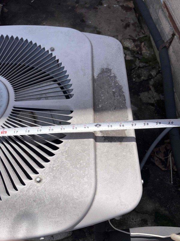 Evaluated 19-year-old HVAC system including R22 air conditioning unit, Arcoaire furnace, thermostat, and humidifier. System currently non-operational and utilizes obsolete R22 refrigerant. Documented equipment condition and accessibility, noting straightforward service access in basement installation. Recommended complete system replacement due to age, refrigerant phase-out, and current shutdown status.