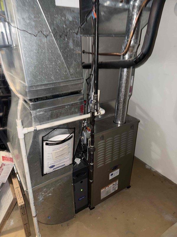 Performed comprehensive maintenance on three air conditioning units and one air handler as part of annual agreement service. Completed thorough system inspection including electrical components, capacitors, and wiring connections. Installed new air filters: two 16x25x2 filters and one 16x25x4 filter. Verified proper operation of all equipment, checked refrigerant lines, and documented system conditions with photographs. Customer advised that annual agreement renewal is required for continued coverage of cleaning services.