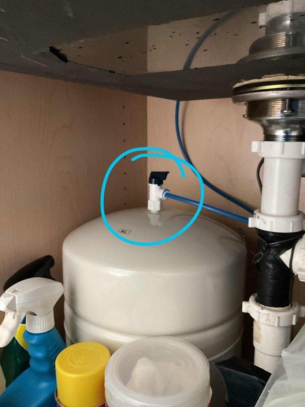 Installed dedicated water line from existing reverse osmosis filtration system to refrigerator, establishing continuous filtered water supply. Routed tubing from under-sink RO unit through cabinetry and along baseboard to refrigerator connection point, securing line at multiple intervals to prevent displacement. Connected supply line to RO system output valve and terminated at refrigerator inlet, ensuring proper fitting connections and testing for leaks upon completion.