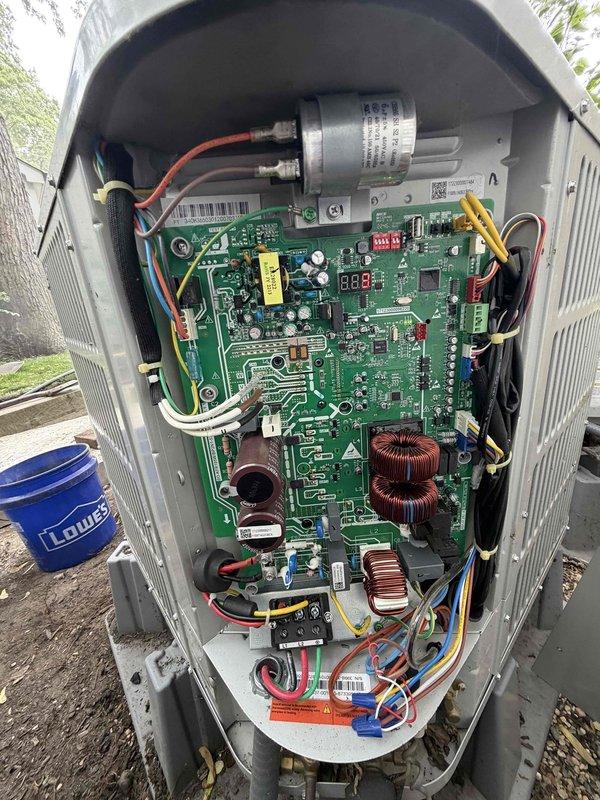 Completed comprehensive cooling maintenance on two air conditioning systems as part of Gold Shield Comfort of the Week agreement. Performed thorough inspection of both air handler units located in crawl space and corresponding outdoor condensing units, including examination of control boards, capacitors, electrical connections, and ductwork integrity. Verified proper operation of all components, documented system conditions with photographic evidence, and confirmed both systems are operating within manufacturer specifications.