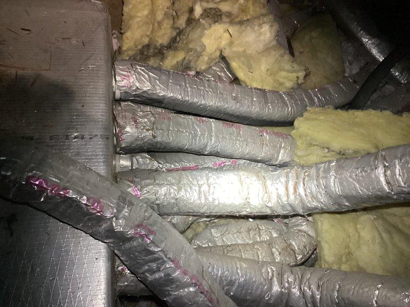 Completed comprehensive maintenance agreement service on dual condenser HVAC system for recently purchased residence with unknown equipment age. Performed thorough inspection and cleaning of both easily accessible condenser units, verified proper operation of air handling unit located in attic space, and inspected associated flexible ductwork and insulation throughout the system. All equipment found to be functioning within normal parameters at time of service.