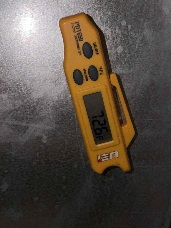 Completed maintenance agreement service on residential HVAC system including two condenser units and furnace inspection. Verified system temperatures reading 72.6°F, replaced 16x25x1 air filter, and inspected all ductwork connections and PVC condensate lines for proper operation. All equipment functioning within normal parameters upon completion.