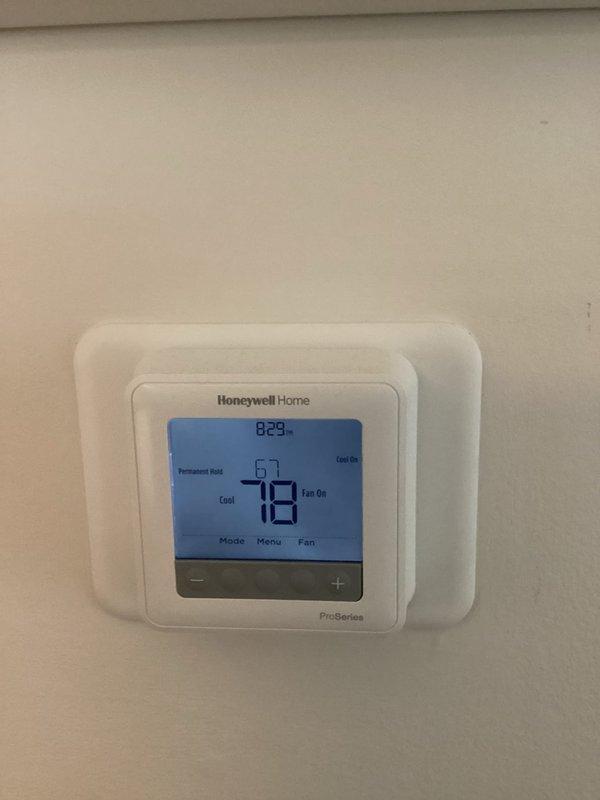 Responded to no cooling call. Upon arrival, found unit shut down due to tripped water sensor safety switch. Customer had attempted to reset the sensor without success. Inspected condensate drain system and confirmed water presence triggering the safety device. Cleared condensate line blockage, verified proper drainage, and successfully reset water sensor switch. Tested system operation with thermostat set to cooling mode at 78 degrees, confirmed unit cycling properly with fan operation normal. System restored to full cooling function.