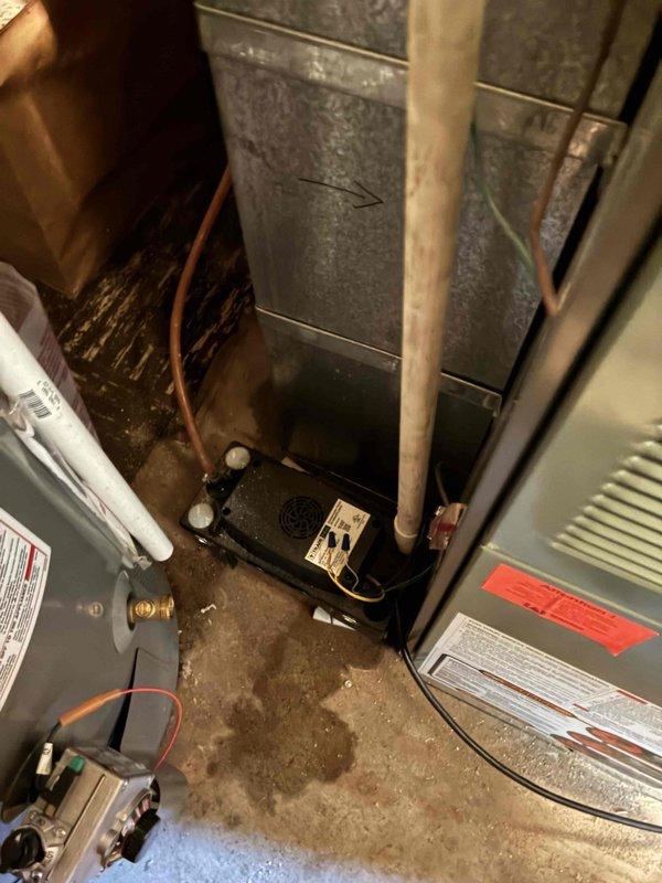 Completed full air conditioning system replacement in residential basement location. Removed and replaced outdoor condensing unit, indoor evaporator coil, and refrigerant lineset. Two-technician crew completed installation in approximately six hours, ensuring proper refrigerant charge, electrical connections, and condensate drainage. System tested and operational upon completion.