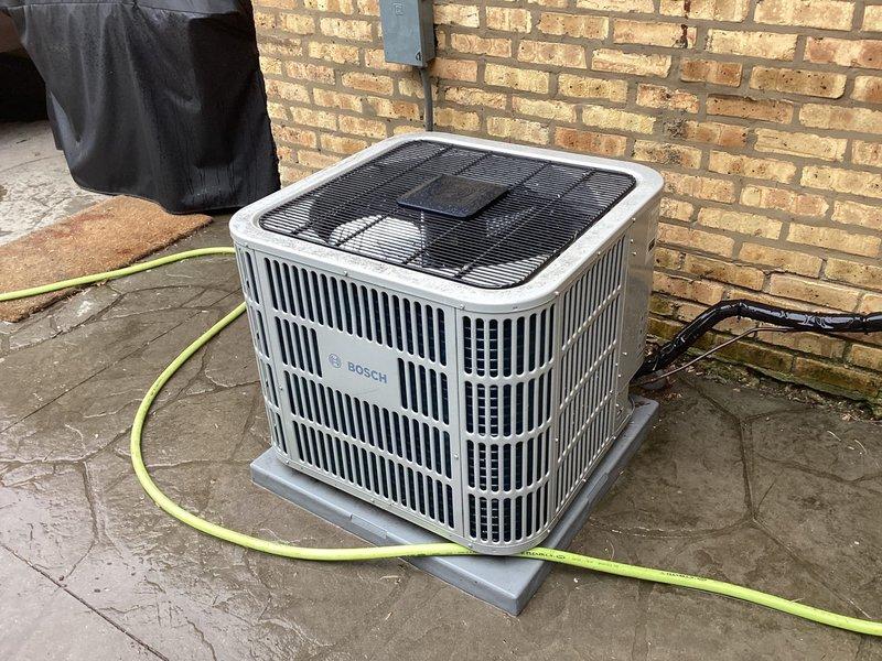 Completed preventive maintenance agreement service on residential HVAC system including Carrier furnace and Bosch condenser unit. Performed comprehensive inspection of indoor air handler, verified proper operation of all mechanical components, and inspected outdoor condensing unit for proper airflow and clearances. Documented equipment condition with photos and confirmed system operating within manufacturer specifications per agreement terms.