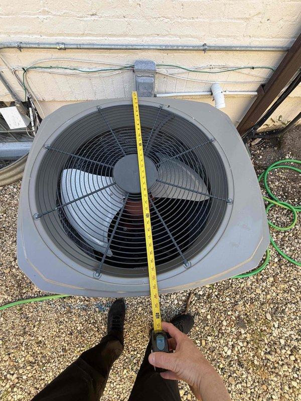 Provided comprehensive estimate for complete SpacePak high-velocity HVAC system replacement. Evaluated existing equipment including outdoor condenser unit and indoor Honeywell Home digital thermostat, documented current system configuration and measurements, and presented full replacement options to customer for new high-velocity air conditioning and heating system installation.