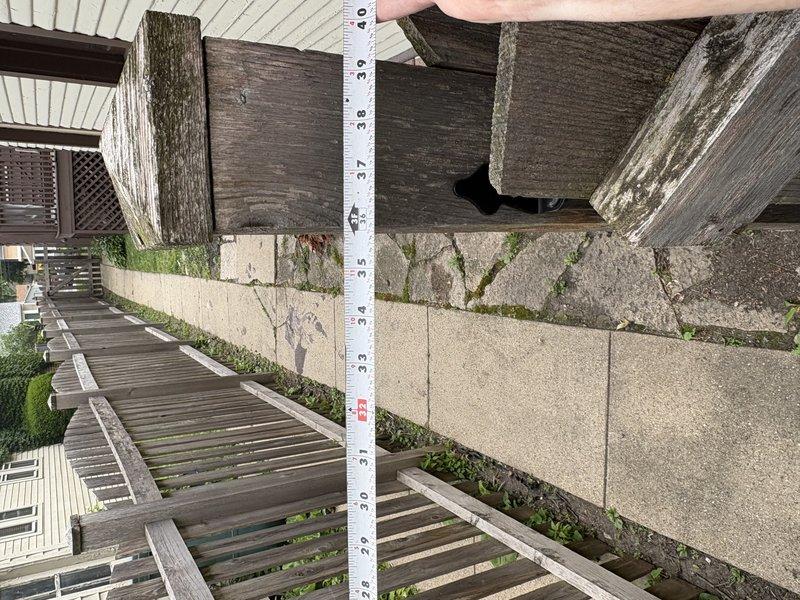 Conducted evaluation of 16-year-old HVAC system with easy ground-level access. Assessed current equipment condition and provided comprehensive replacement quote for both air handler and condenser unit. Documented existing outdoor condenser dimensions and positioning on concrete pad, noting surrounding landscape elements. Evaluated repair versus replacement options given system age and overall condition. Prepared detailed estimate for complete air handler and condenser replacement to present equipment upgrade recommendations.