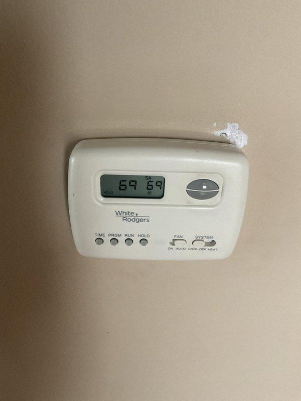 Completed routine HVAC maintenance agreement service on two air conditioning systems for a non-agreement customer. Performed comprehensive inspection of both units including thermostat operation verification, blower assembly examination, and system performance evaluation. Customer expressed interest in future service agreement enrollment pending satisfaction with current service quality.