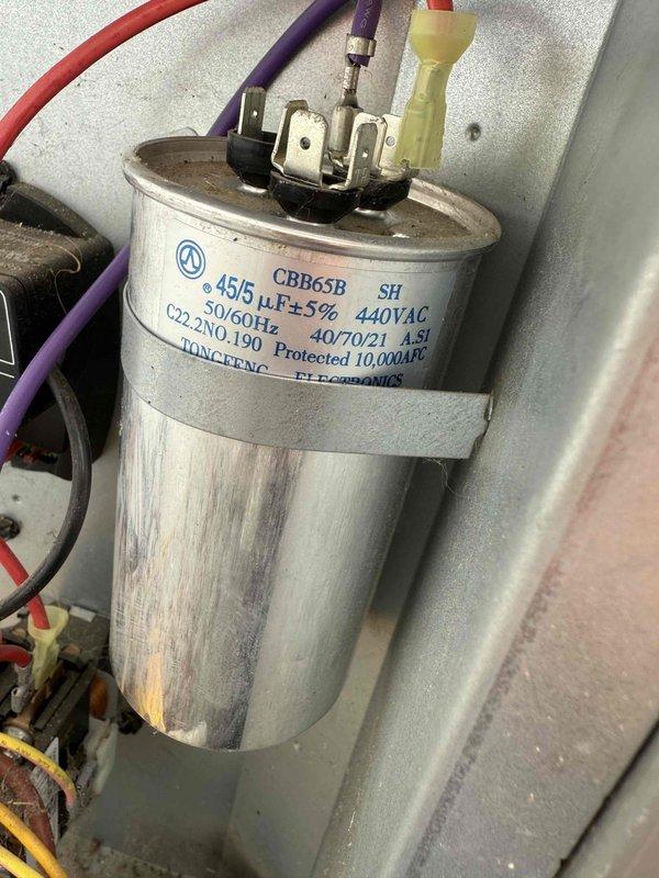 Completed comprehensive cooling maintenance on two air conditioning systems. Performed thorough inspection of electrical components including capacitors and compressor diagnostics using CoreSense diagnostic equipment for Copeland scroll compressor. Installed 16x25x1 general service air filter. All systems tested and operating within normal parameters upon completion.