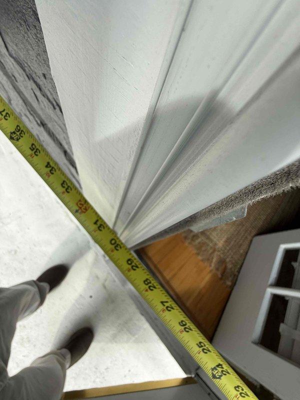 Conducted on-site assessment of non-operational air conditioning system requiring 12-foot ladder access for evaluation. Performed measurements of installation area and documented existing exterior HVAC condenser unit location, electrical disconnect, and ventilation components. Prepared comprehensive replacement estimate based on site conditions and equipment accessibility requirements.