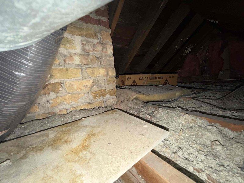 Completed courtesy check on two air conditioning systems and air handler units in attic space. Replaced 16x20x1 filters showing moderate dust accumulation. Accessed equipment using telescopic ladder and documented inactive unit for equipment master update per customer request.