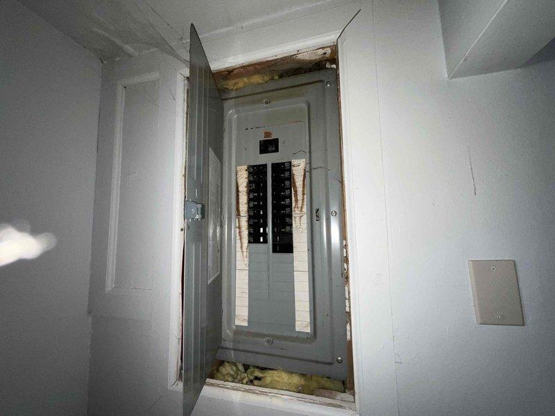 Conducted on-site evaluation for installation of four mini-split systems in residential property. Assessed interior room dimensions, wall conditions, and optimal placement locations for indoor air handler units. Evaluated existing electrical infrastructure at main service panel to determine capacity and compatibility for powering multiple mini-split condensing units and air handlers. Documented site conditions including room layout, window locations, baseboard heating configuration, and electrical panel accessibility. Noted evidence of moisture concerns near electrical panel requiring attention prior to installation. Provided comprehensive estimate for complete multi-zone mini-split HVAC system installation.
