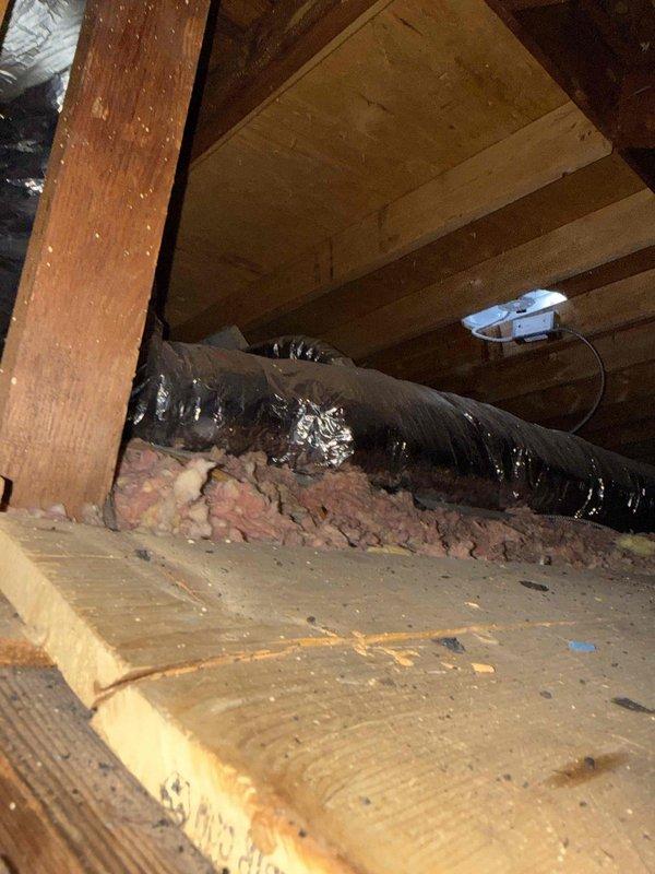 Provided comprehensive estimate for complete Unico air handler replacement system. Performed detailed site assessment including measurements of existing outdoor condensing unit and evaluation of attic-mounted air handler with existing flexible ductwork distribution system. Documentation included equipment dimensions, current installation configuration, and accessibility considerations for proposed replacement work.