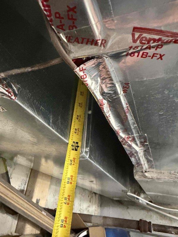 Provided comprehensive estimate for complete air conditioning system replacement after diagnosing an oversized unit causing recurring indoor coil freeze-ups due to insufficient airflow through the ductwork. Consulted with supervisor to confirm assessment that the current system's excessive capacity cannot be remedied through fan speed adjustments alone. Explained to homeowner that the existing system's oversizing combined with inadequate air movement through the duct system creates conditions where the evaporator coil temperature drops below freezing, and while a freeze prevention sensor was previously installed to keep the blower running for circulation, this is only a temporary mitigation rather than a permanent solution requiring proper equipment sizing and airflow correction.